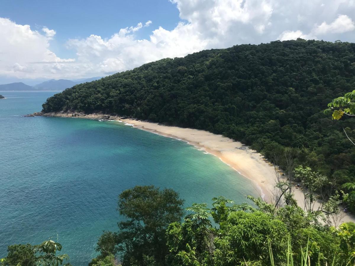 Casa Aconchegante A 200 Mts Da Praia Da Maranduba Ubatuba Kültér fotó